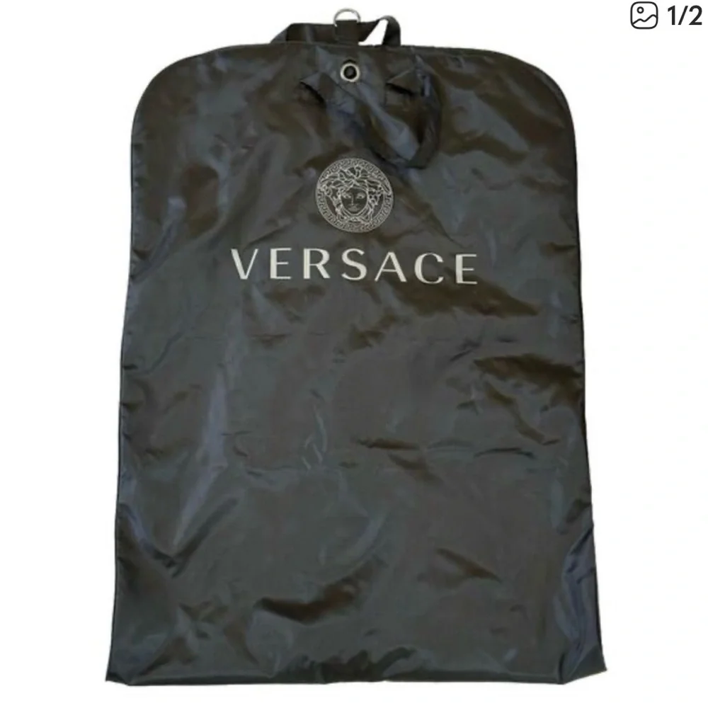 Versace Black Garment Bag NEW